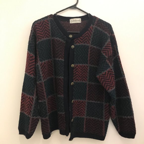 Edinburgh Wool Cardigan - Picture 1 of 3